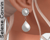 Teardrop Pearl Earrings