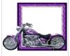 Purple Harley Room Frame