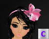 Kid Pink Mia Bow