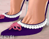C~Pnk/Purple Amore Heels