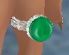 R-H Chrysoprasus Ring