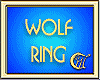 WOLF WEDDING RING