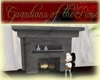 GR fire place white marb