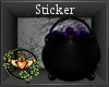 Latex Cauldron Sticker