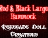 Red&Black Hammock