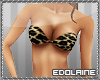 E~ Bikini Leopard Bra