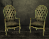 Dark Garden Chairs