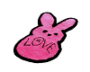 Peep Bunny Love Rug