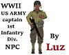 WW2 US Army Capt NPC