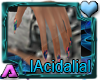 D| Neon stiletto nails