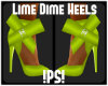Lime Dime Heels