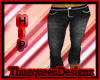 |DT|BLACK JEAN CAPRIS HP