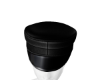 Nadi Black Leather Hat