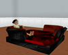 black+red Couches