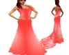 red hearts gown