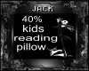 Jack 40% Reading Pillow