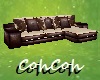 Corner Couch Faux Print