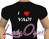I (Heart) Yaoi Shirt (M)