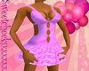 #pink angel dress