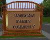 MAHOGANI FAMILY SIGN