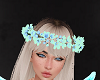 Blue Flower Crown