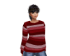 Striped winter sweater 2