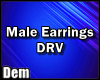 !D! Male Earrings DRV