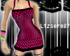 Pink Fishnet Dress