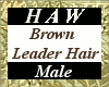 Brown Leader Hair - M