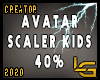 40% Kids Scaler