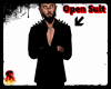 [S] Open Suit Full Black