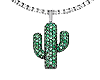 Emerald cactus 14k