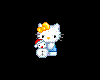 Tiny Hello Kitty Snowman