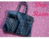 *R*Snake Blue Purse