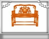 Orange Orient PVC Chair