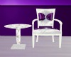 Purplebow chair/table