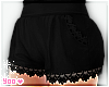 black kawaii shorts