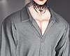 金 Dress Shirt Grey
