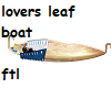 lovers leaf boat