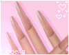 Nude Coffin Nails