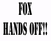 *BE* Fox Sign