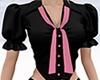Black Pink Blouse
