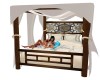 Medieval Canopy Bed Anim