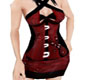 Red sakura corset