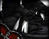 low tops + black socks