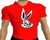 red bunny shirt