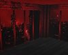 dark red city loft
