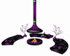 fire salon purple