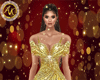 AK! Gold Queen Gown