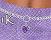 !1K Purple Kisses Belt